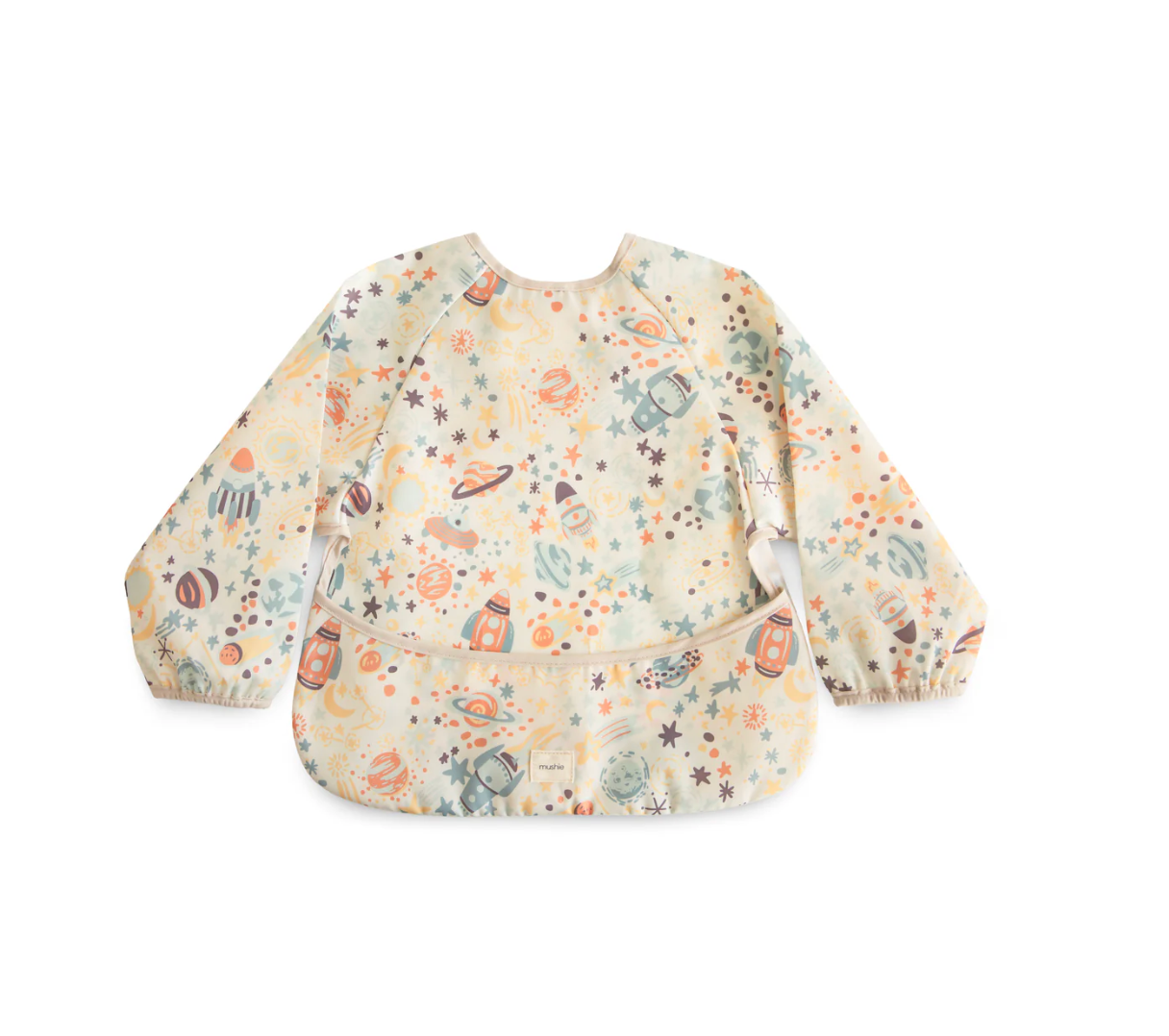 Babero manga larga impermeable Mushie