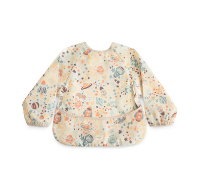 Babero manga larga impermeable Mushie