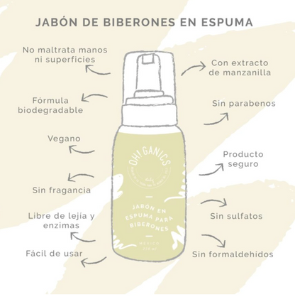 Jabón En Espuma Para Biberones TO GO!