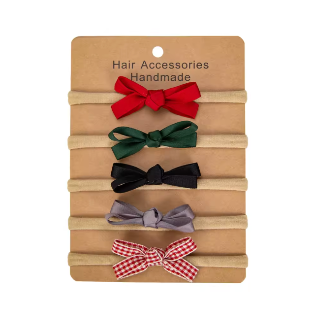 Set de 5 moños