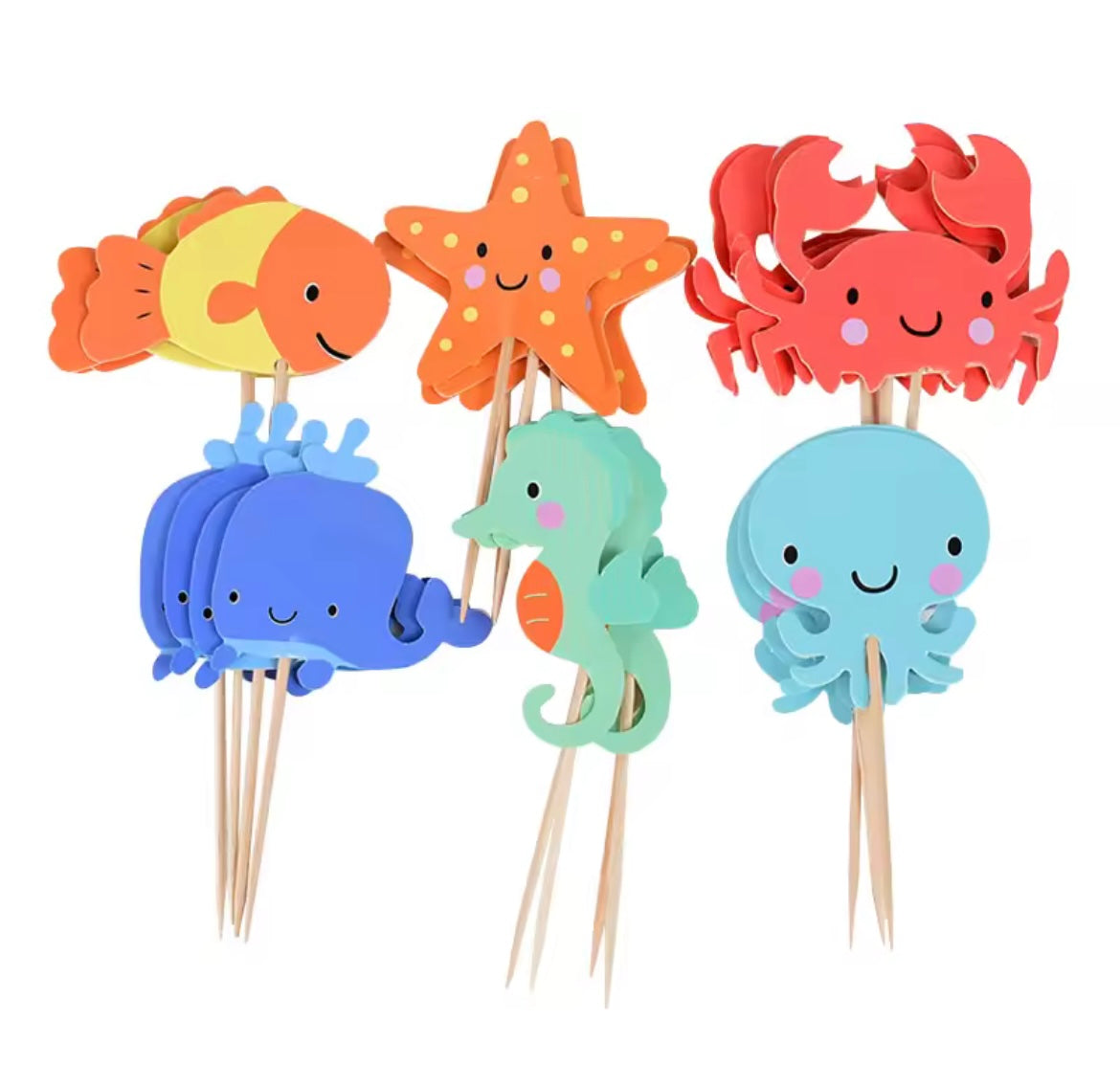Cake toppers del Mar