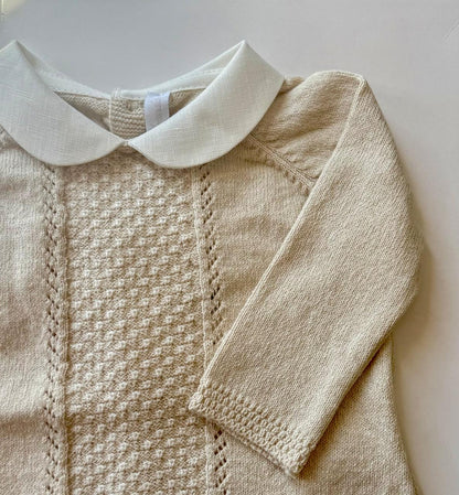 Conjunto tejido Martin Aranda Beige