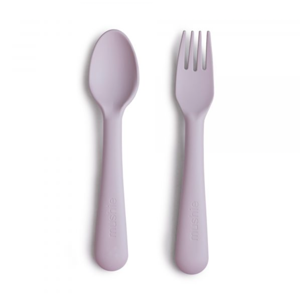 Set de cuchara y tenedor Mushie