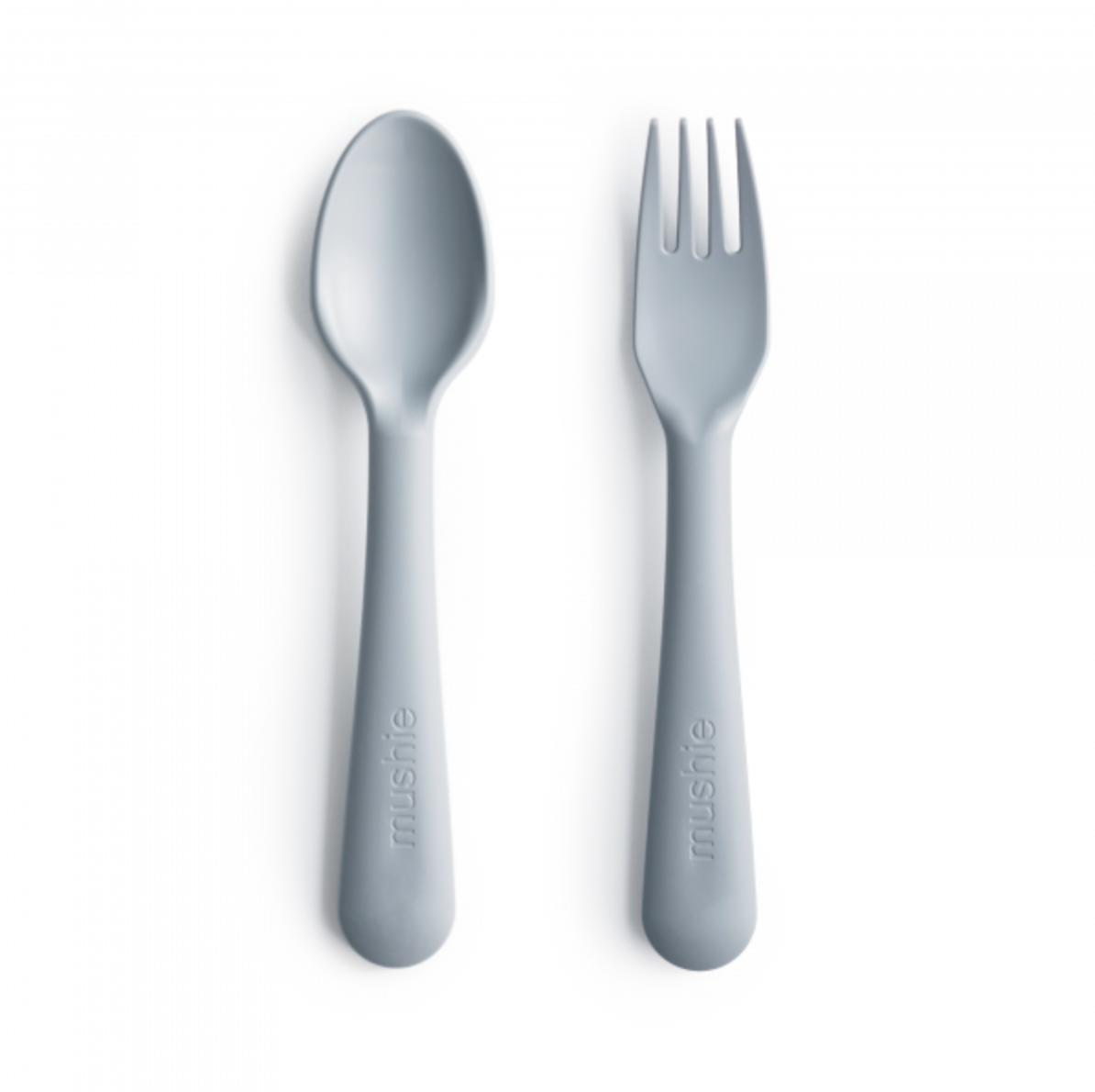 Set de cuchara y tenedor Mushie