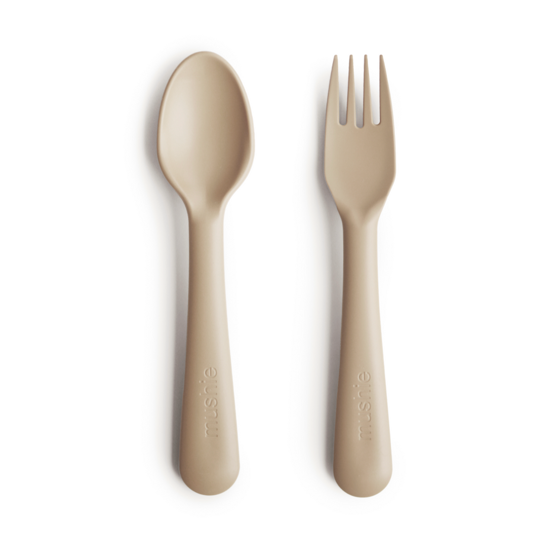 Set de cuchara y tenedor Mushie