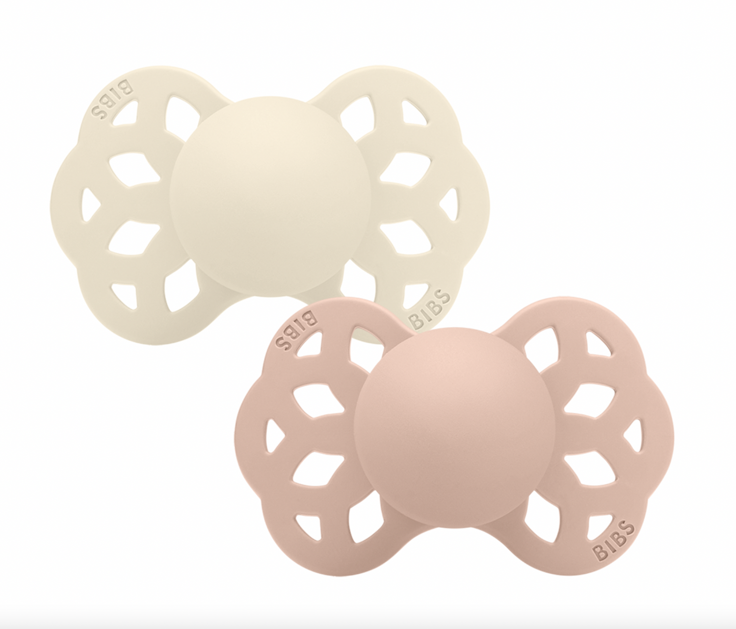 2 PACK Anatomical Infinity Chupones BIBS