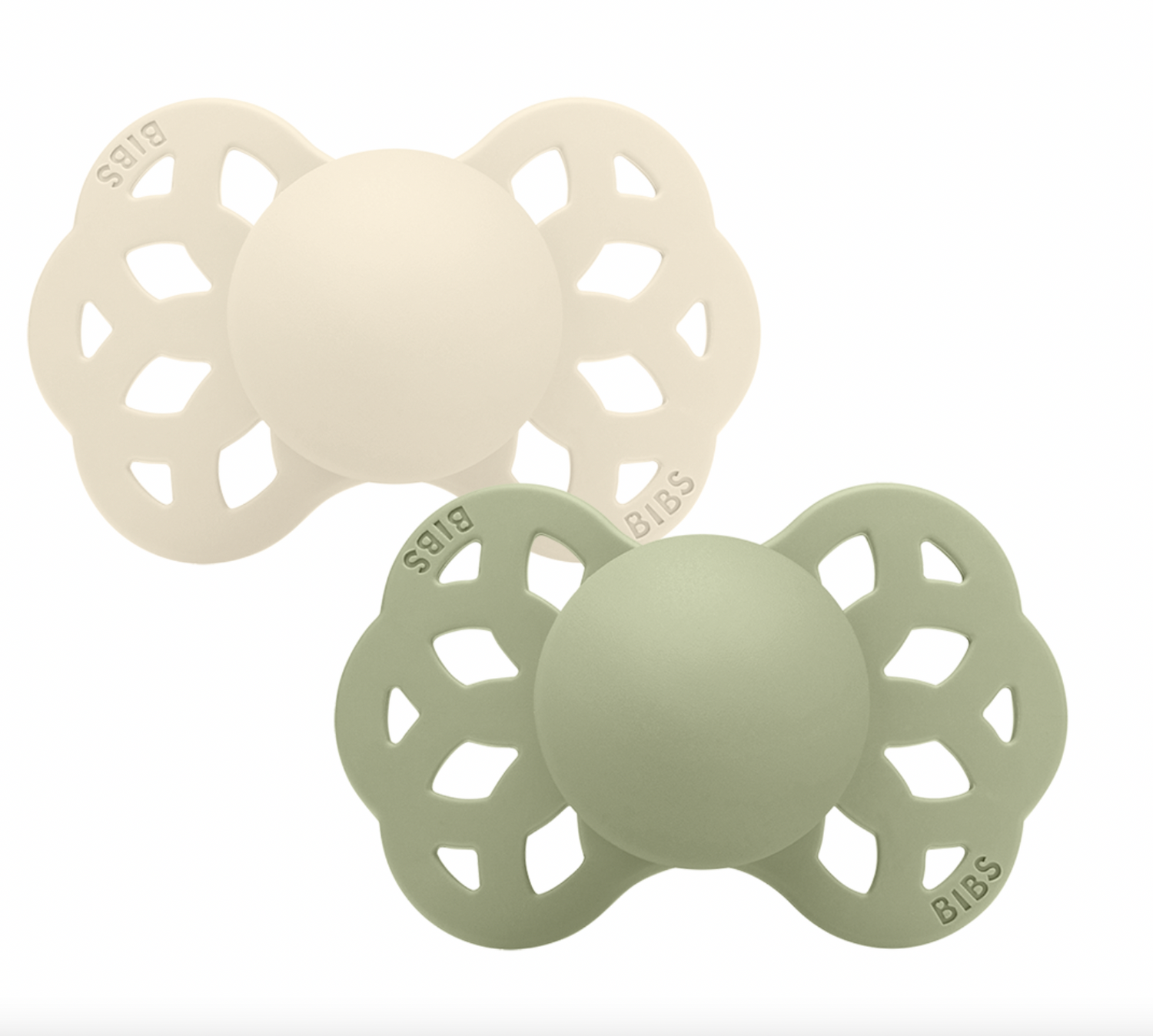 2 PACK Anatomical Infinity Chupones BIBS