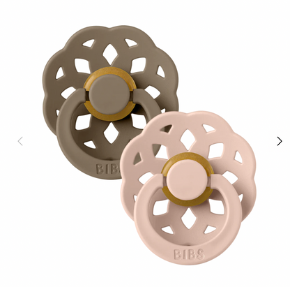 2 PACK Chupones Boheme BIBS