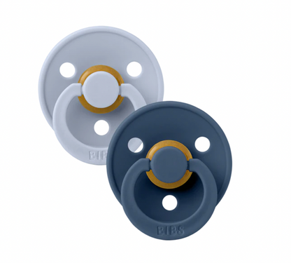 2 PACK Round Colour Chupones BIBS