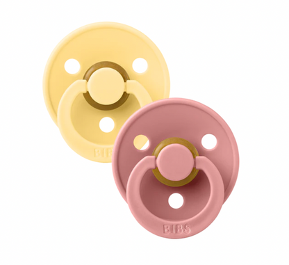 2 PACK Round Colour Chupones BIBS